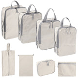 Conjunto de 8 unidades branco
